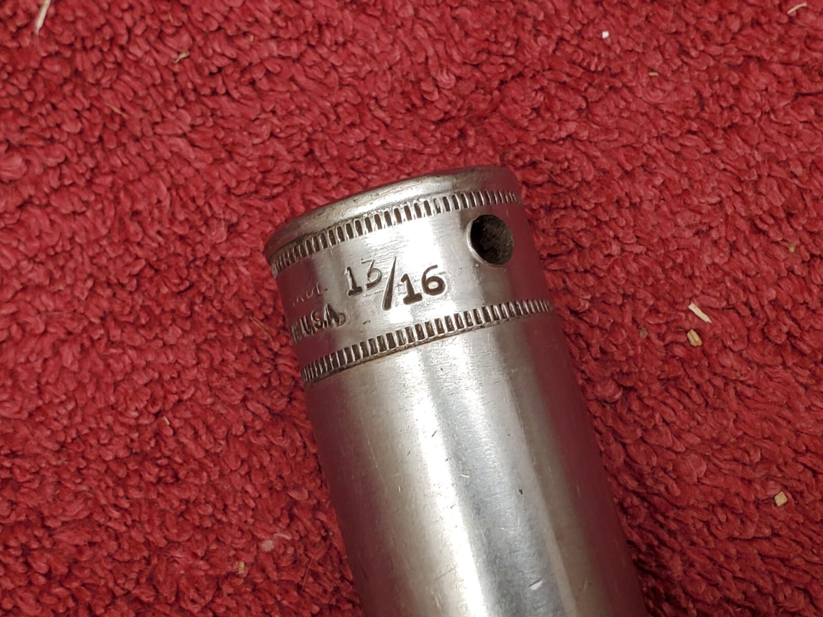 Walden Worcester 3326 13/16” 12 Point Deep Socket, Made in USA, 1/2” Drive