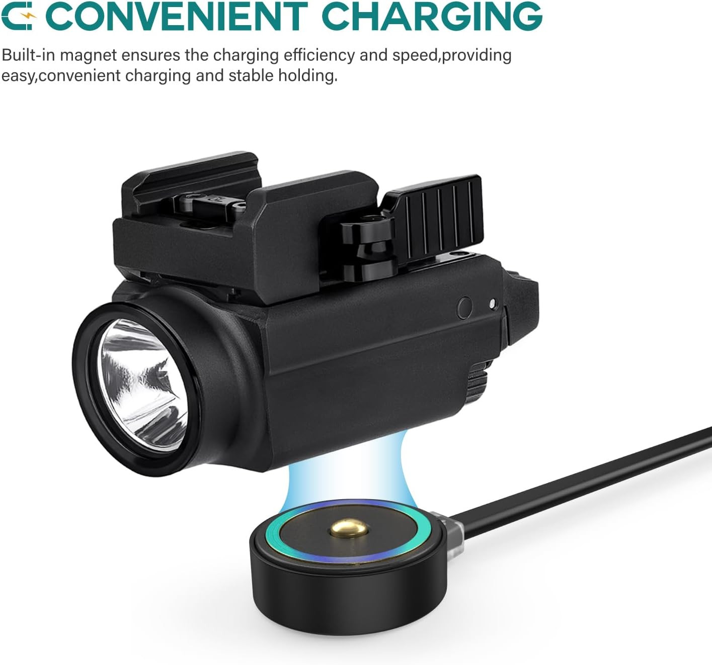 MCC S Magnetic Charging Cable Only Compatible with Olight Flashlight Baldr RL Mi