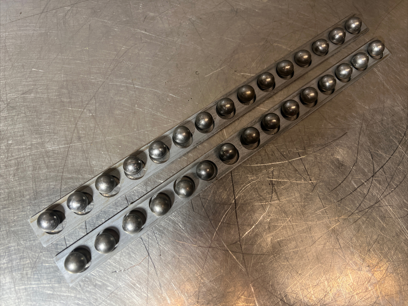 Optical Comparator Table Rails. Unknown To What Make Or Model. See Pictures