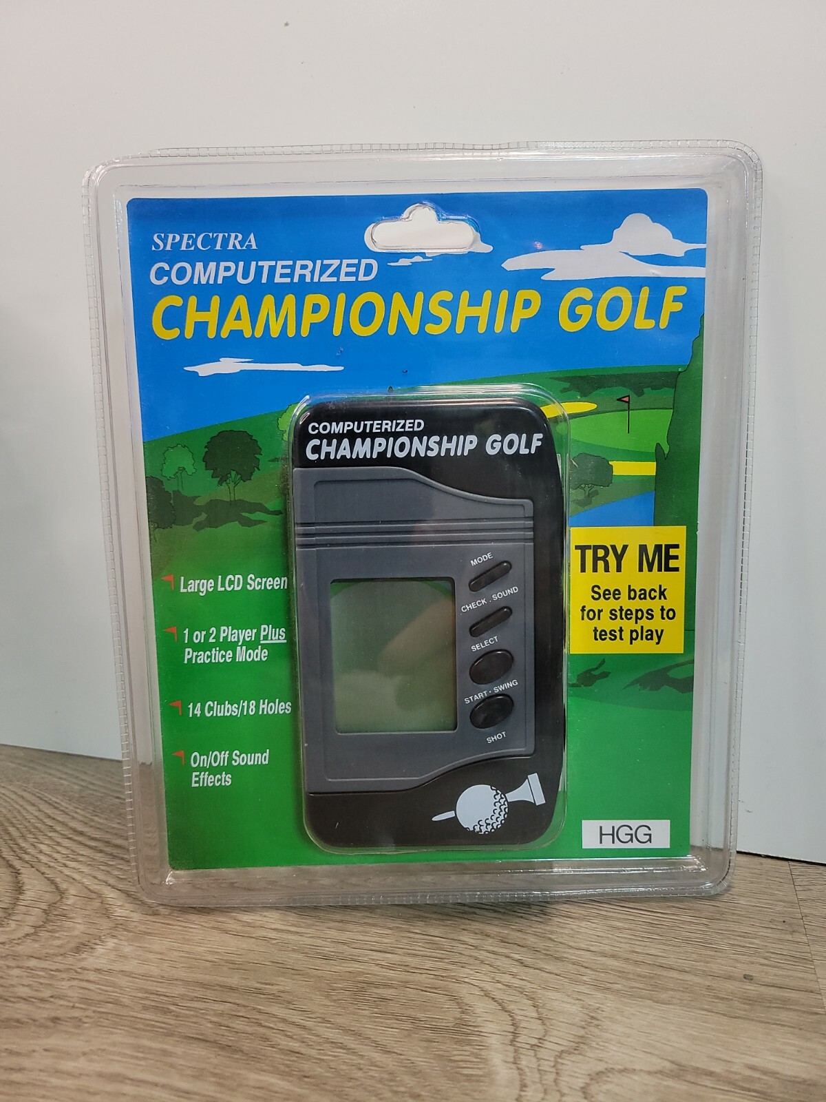 Vtg Spectra Computerized Champonship Golf Handheld Game NIP