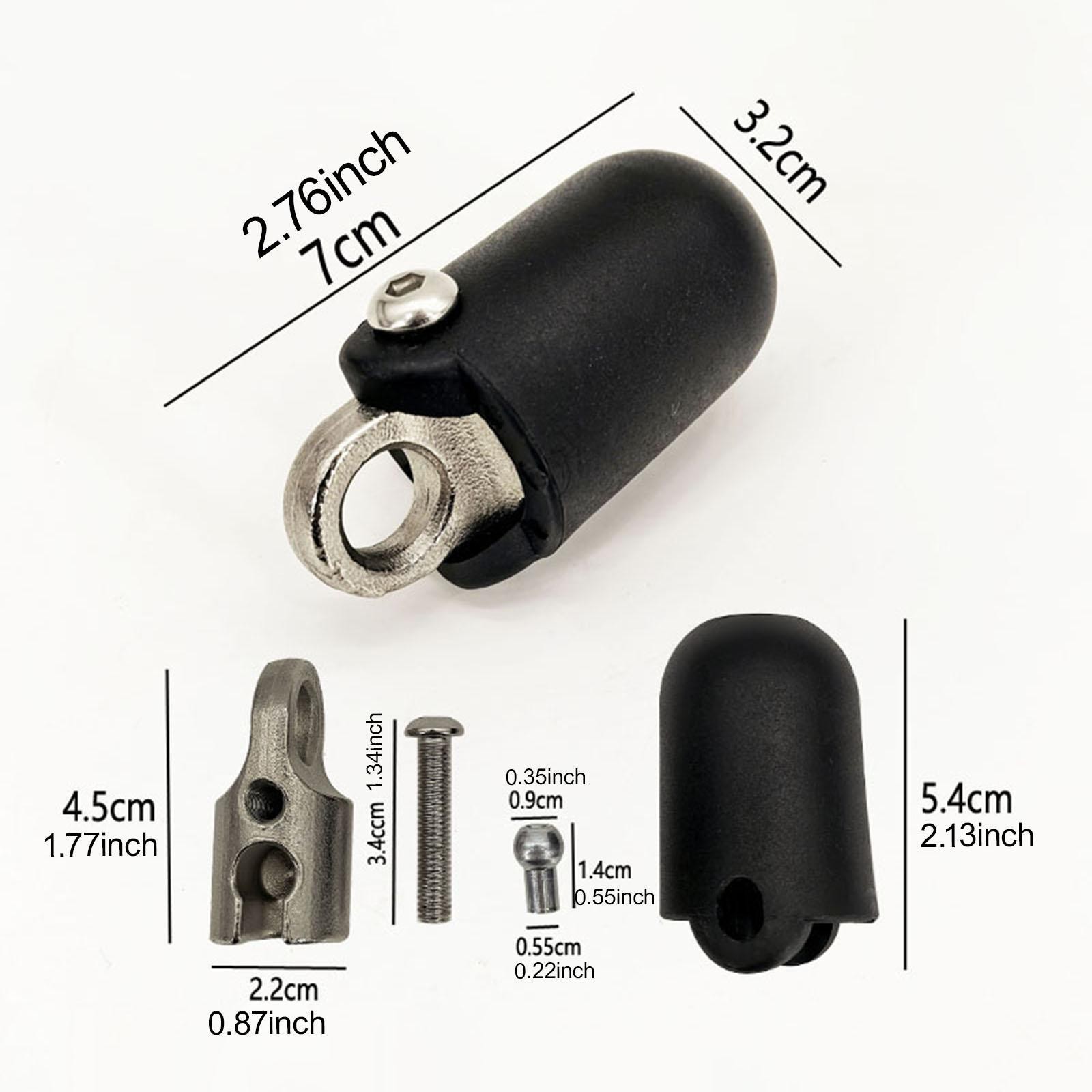 Gym Equipment Cable End Exercise Attachment Fitting Part Replacement Gym Machine