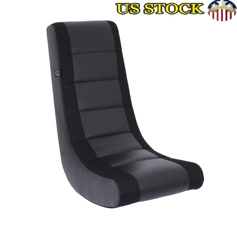 Classic Video Rocker Gaming Chair Kids Teens Ergonomic Floor Gaming Chair New