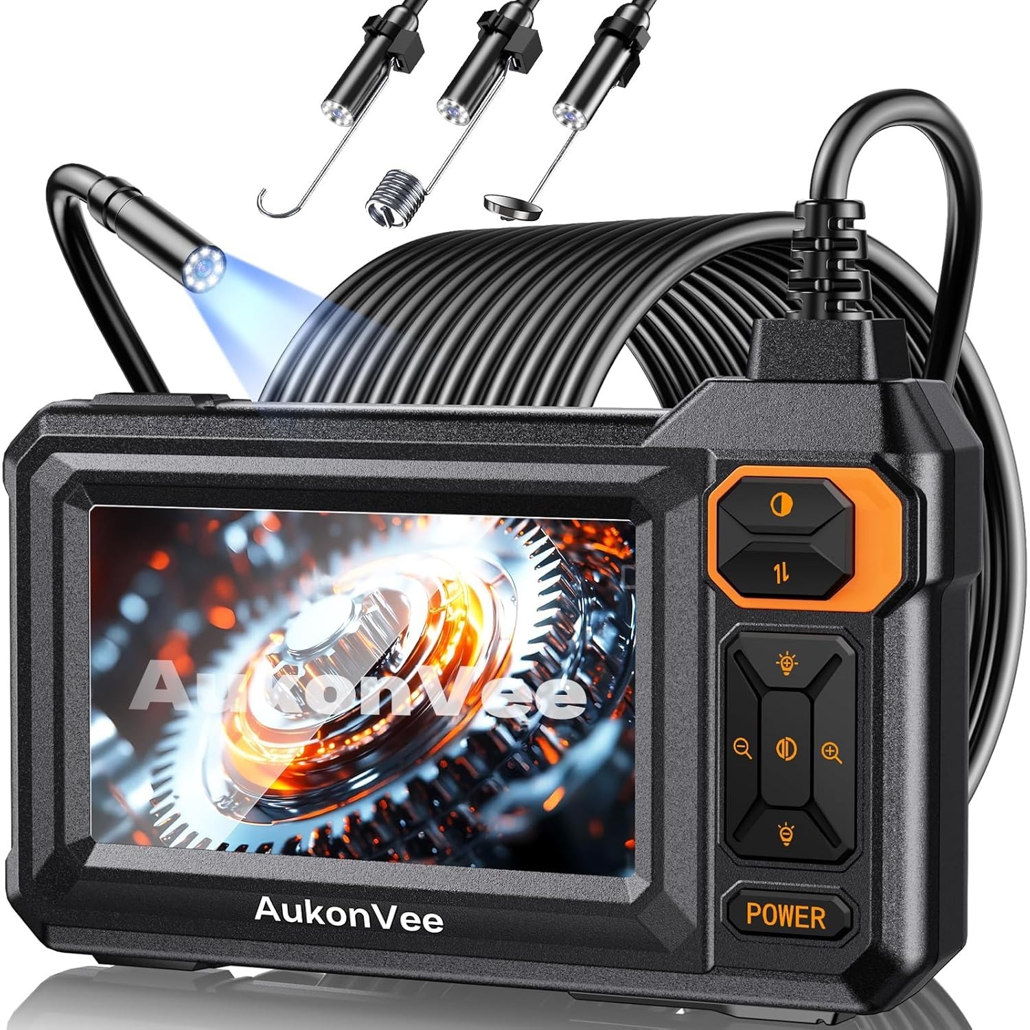 High-Resolution Inspection Camera for Mechanics