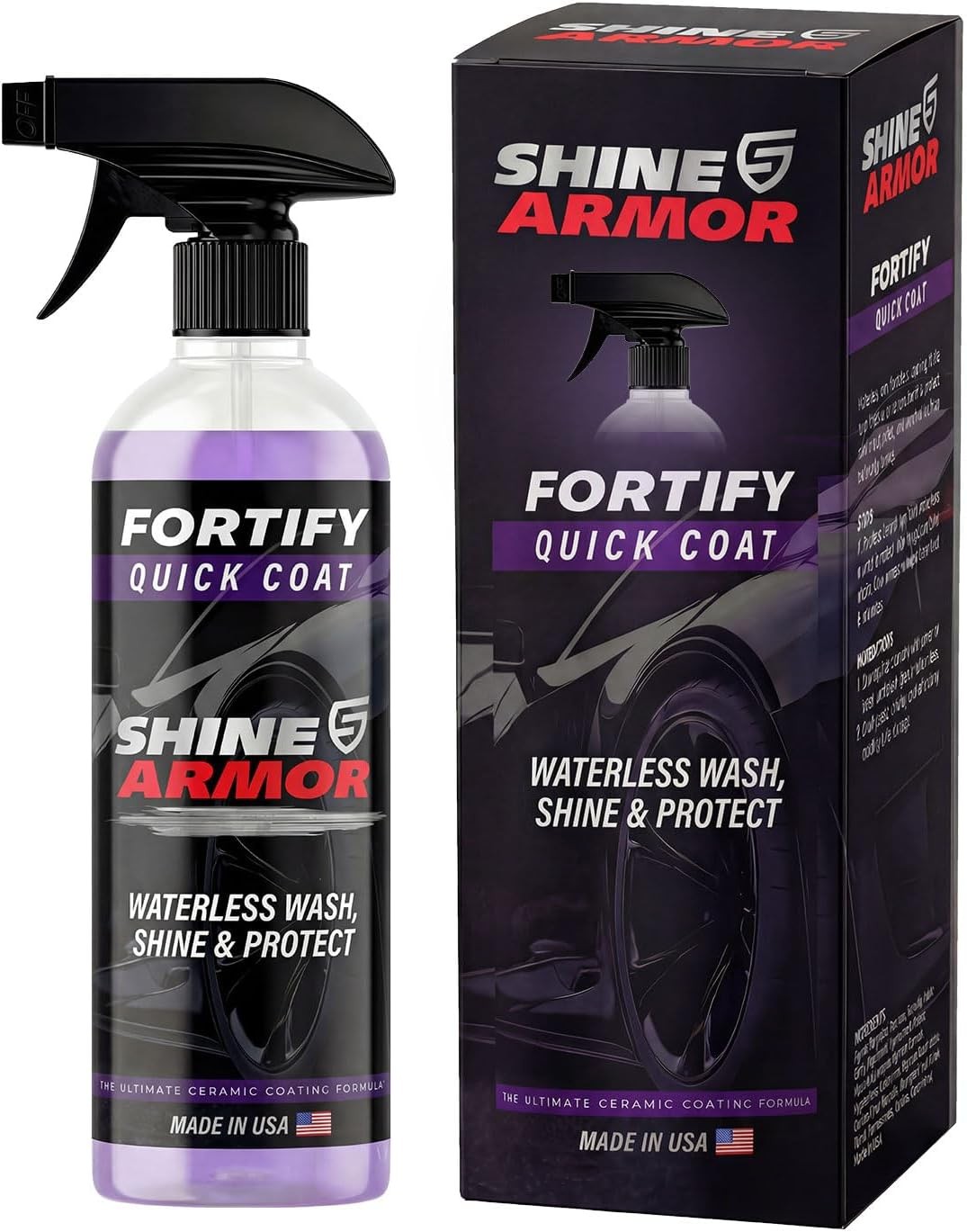 Ceramic Coating Spray - Clean, Glossy, Protected Paint in 15 Minutes Flat | 1...
