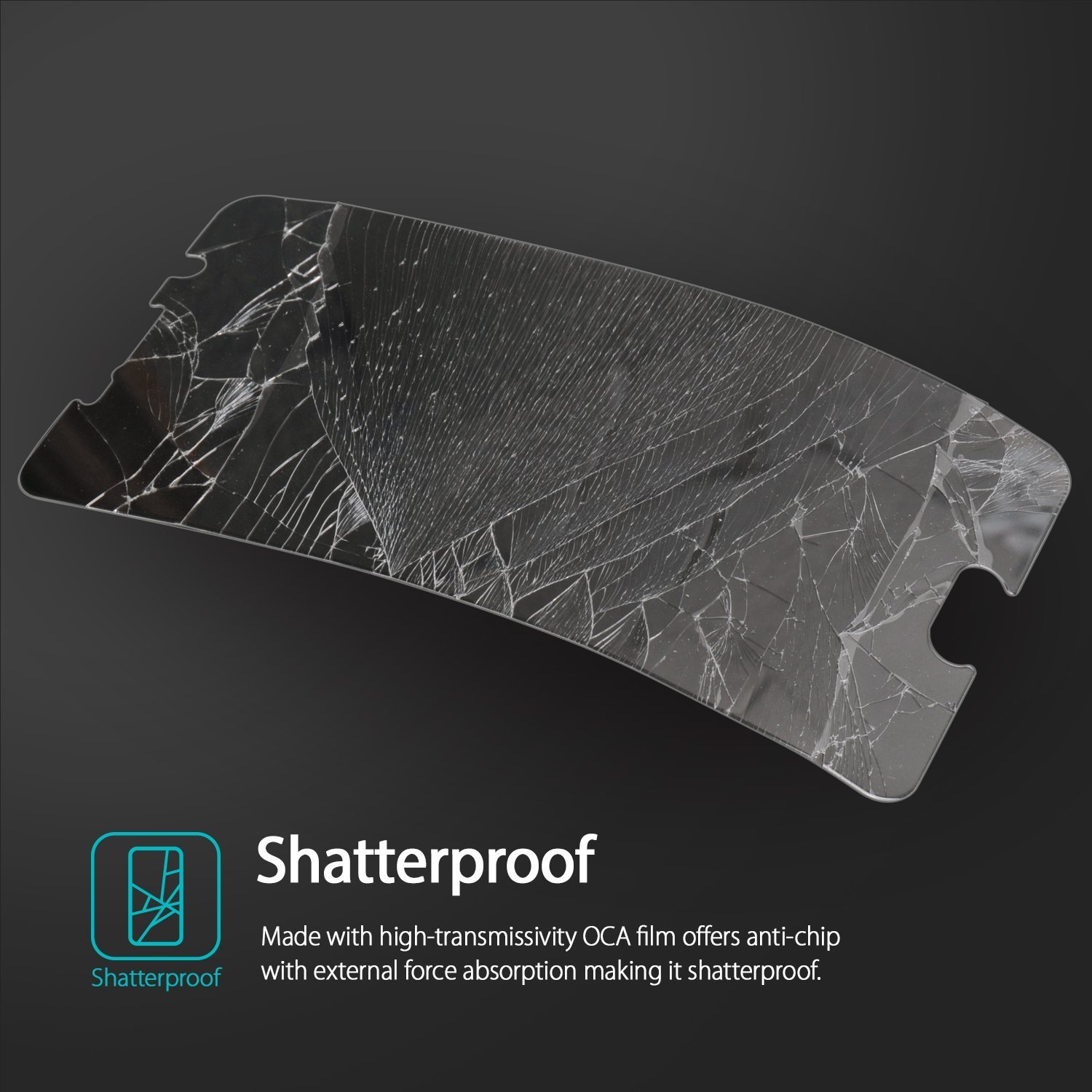 For OnePlus X Screen Protector Premium Tempered Glass, Ringke Invisible Defender
