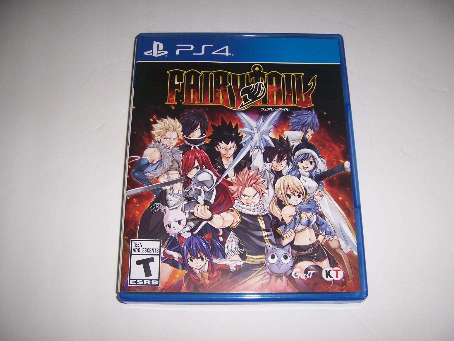 Replacement Box Case Fairytail PlayStation 4 PS4 ORIGINAL NO DISC