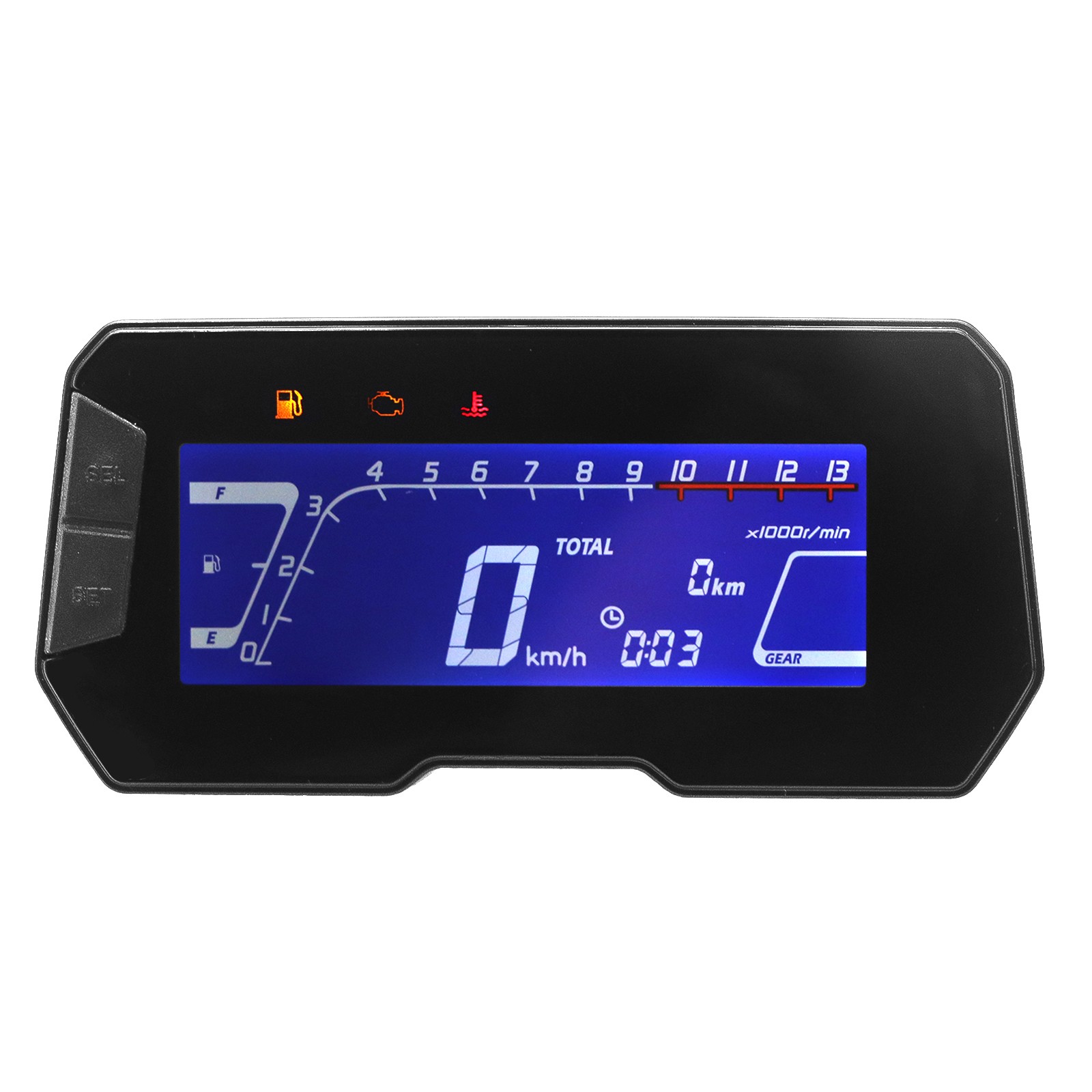 Motorcycle Digital LED Speedometer Tachometer For Honda CRF300L RALLY CRF250/L