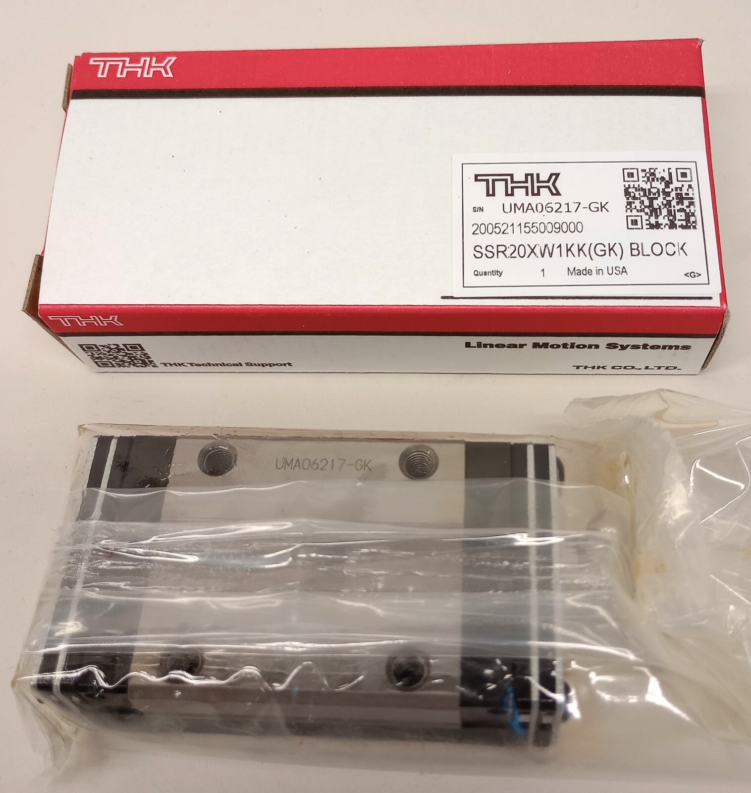 THK SSR20XW1KK (GK) Linear Motion Block 200521155009000