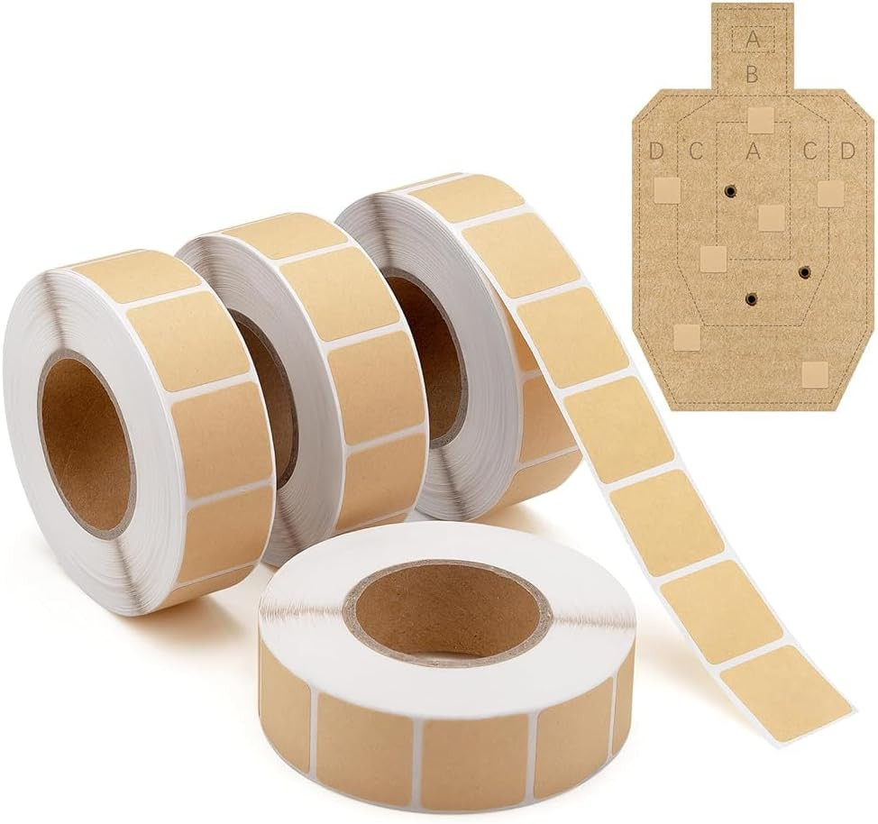 2000Pcs Target Pasters Tape 0.87" Self-Adhesive Shooting Stickers Target Repair