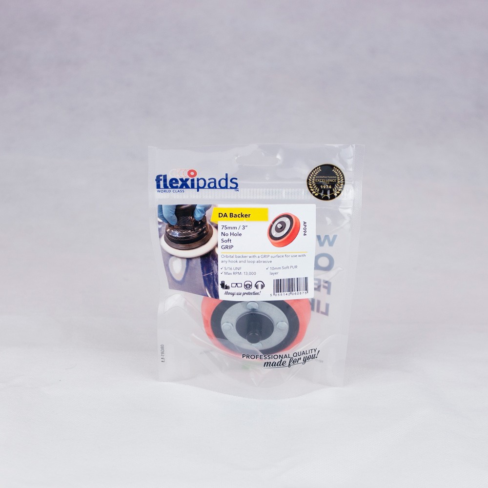 Flexipads World Class 75mm (3") Dual Action Polisher Backing Plate