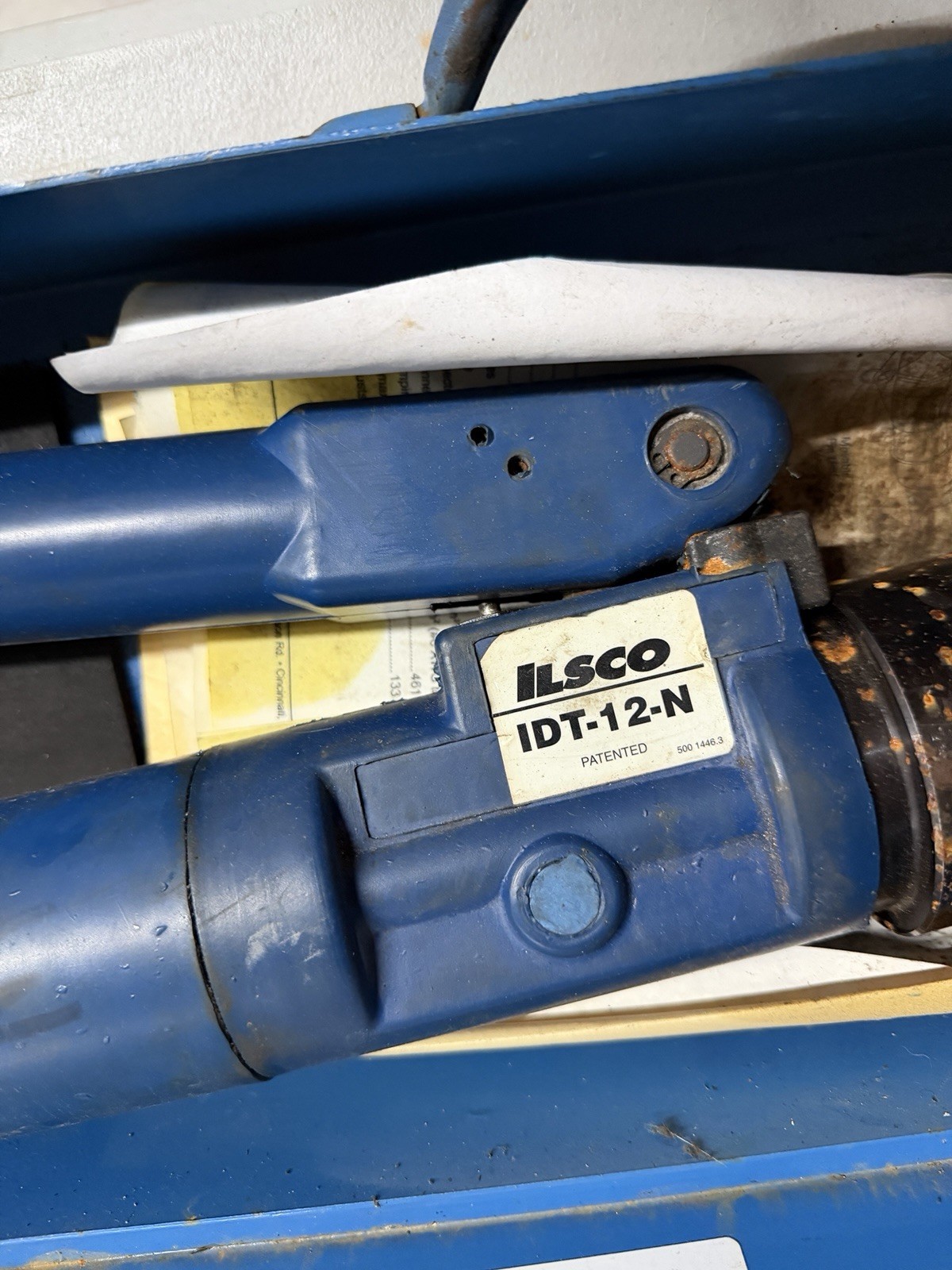 Ilsco IDT-12-N Hydraulic CRIMPER Crimp Tool