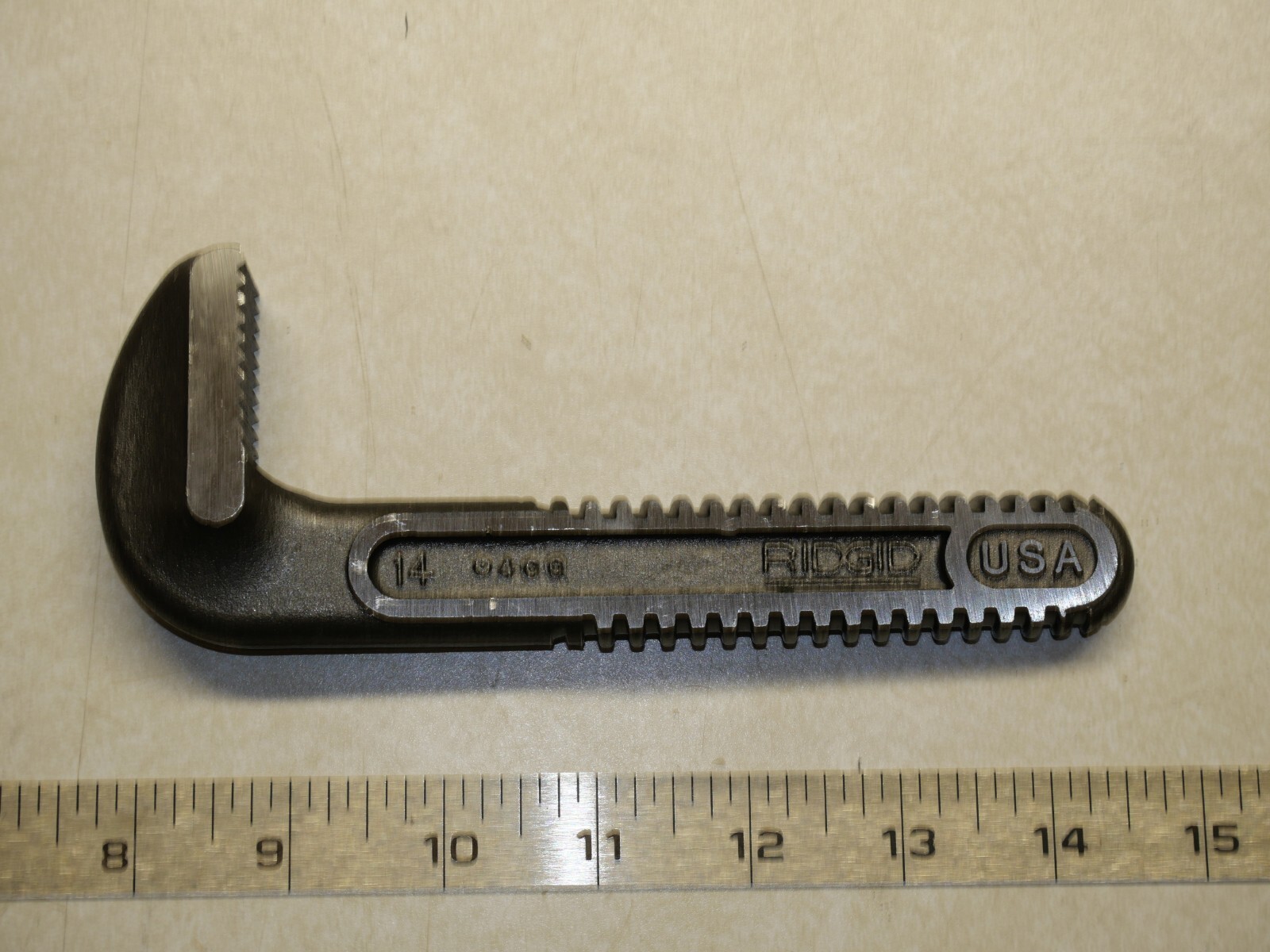 Ridgid 31655 Hook Jaw for 14" Heavy-Duty and Aluminum Pipe Wrenches