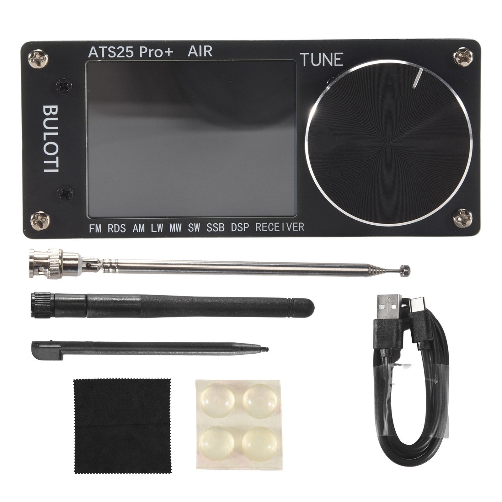 ATS25 Pro+ AIR Full Band Radio Receiver FM SW SSB MW LW AIR SDR Aviation3038
