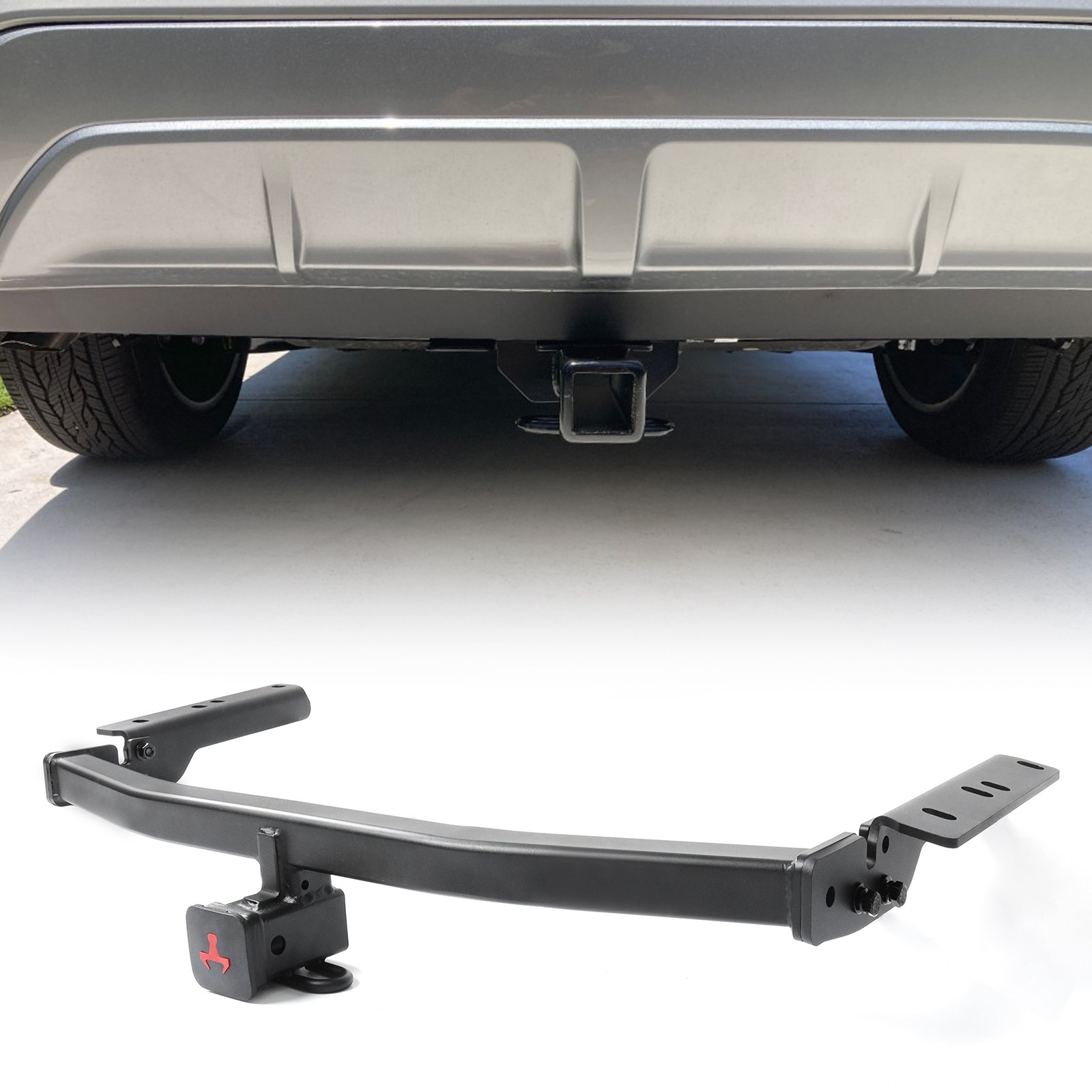 For 2020-2024 Toyota Highlander Rear Trailer Hitch Receiver Class 3 Black Rear