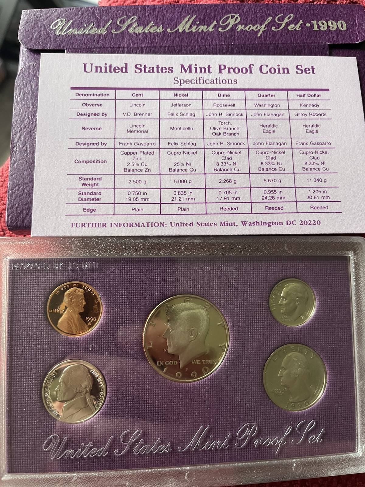 1990 United States Proof Set