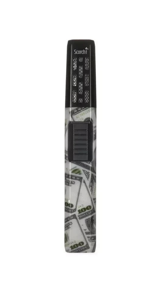 Scorch Torch Pencil Jet Lighter | Windproof | Refillable Butane | Heavy-Duty 2CT