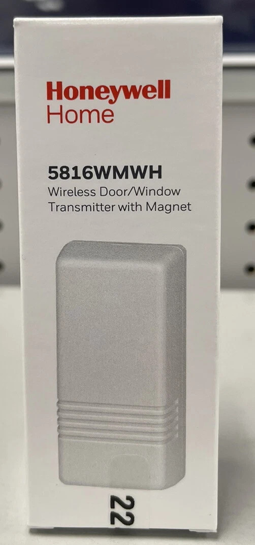 Brand New Honeywell 5816 5816WMWH Wireless Door/Window Transmitter w/ Magnets,