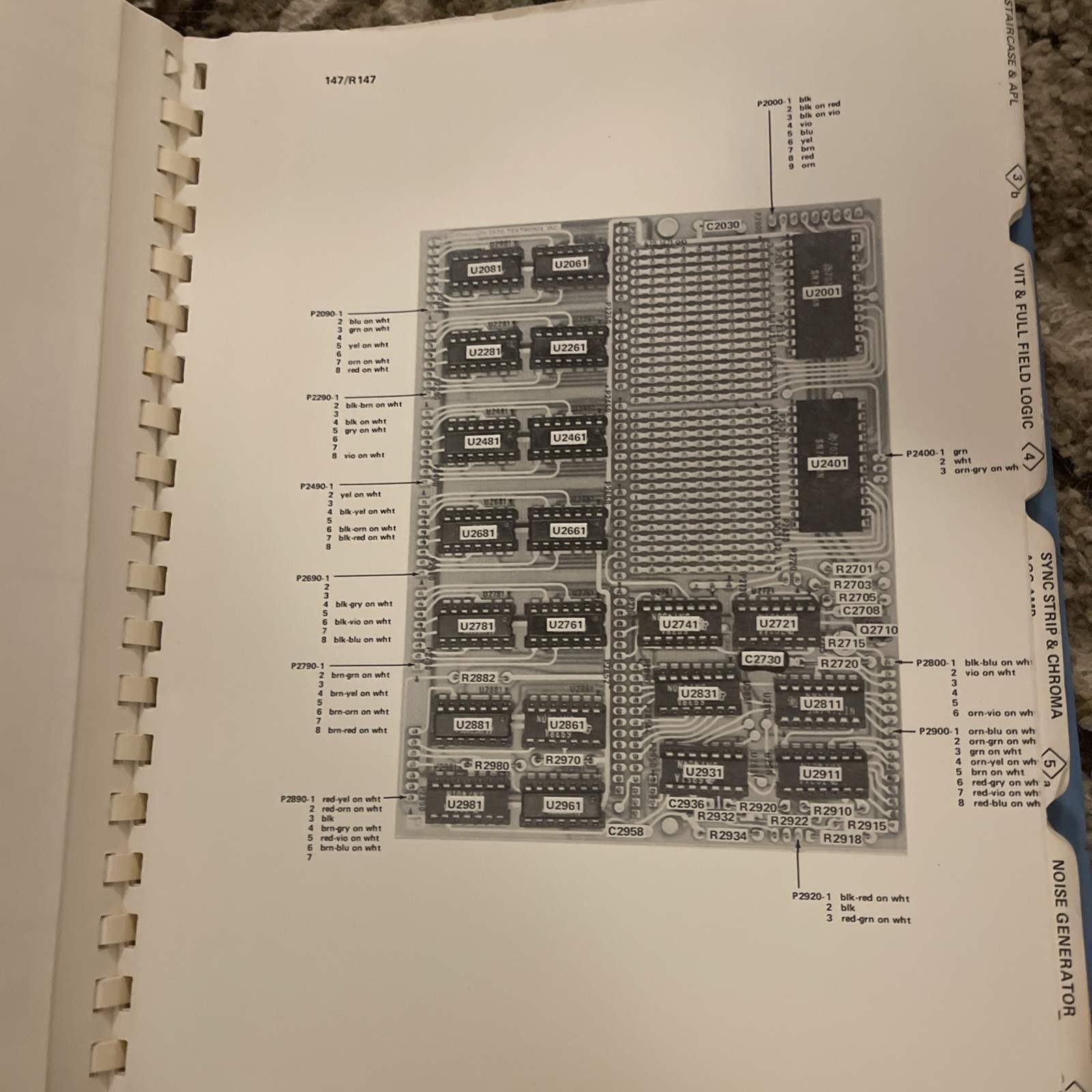 Tektronix 147/R147 NTSC Test Signal Generator.