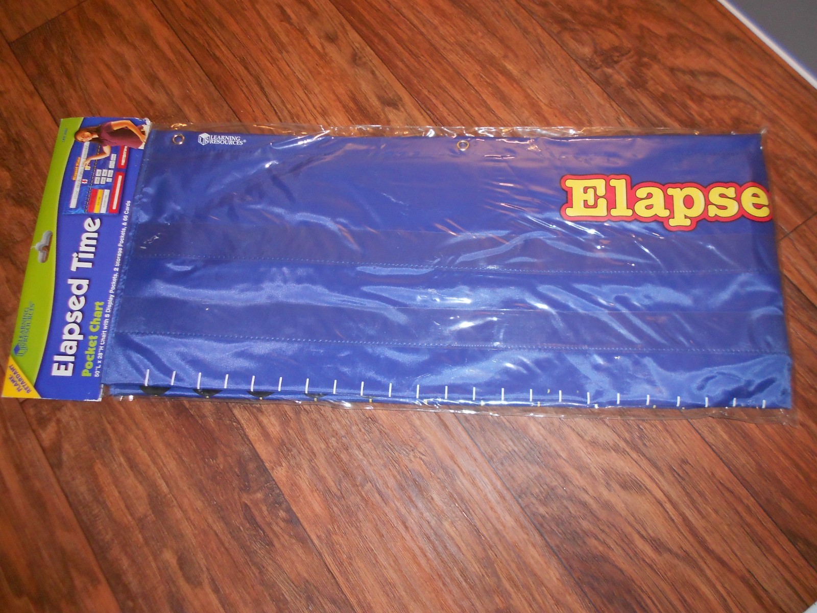NEW Elapsed Time Pocket Chart & 66 Cards teacher class school