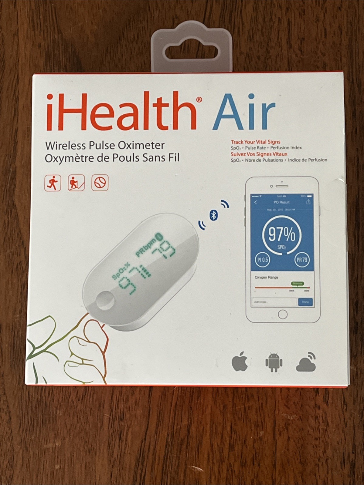 iHealth PO3M Air Wireless Fingertip Pulse Oximeter
