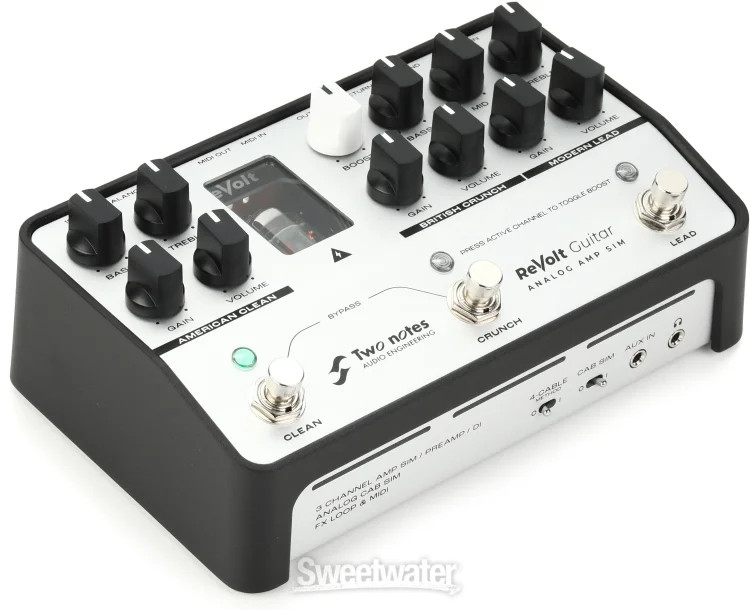 Two Notes ReVolt All-analog Guitar Amp Simulator Pedal