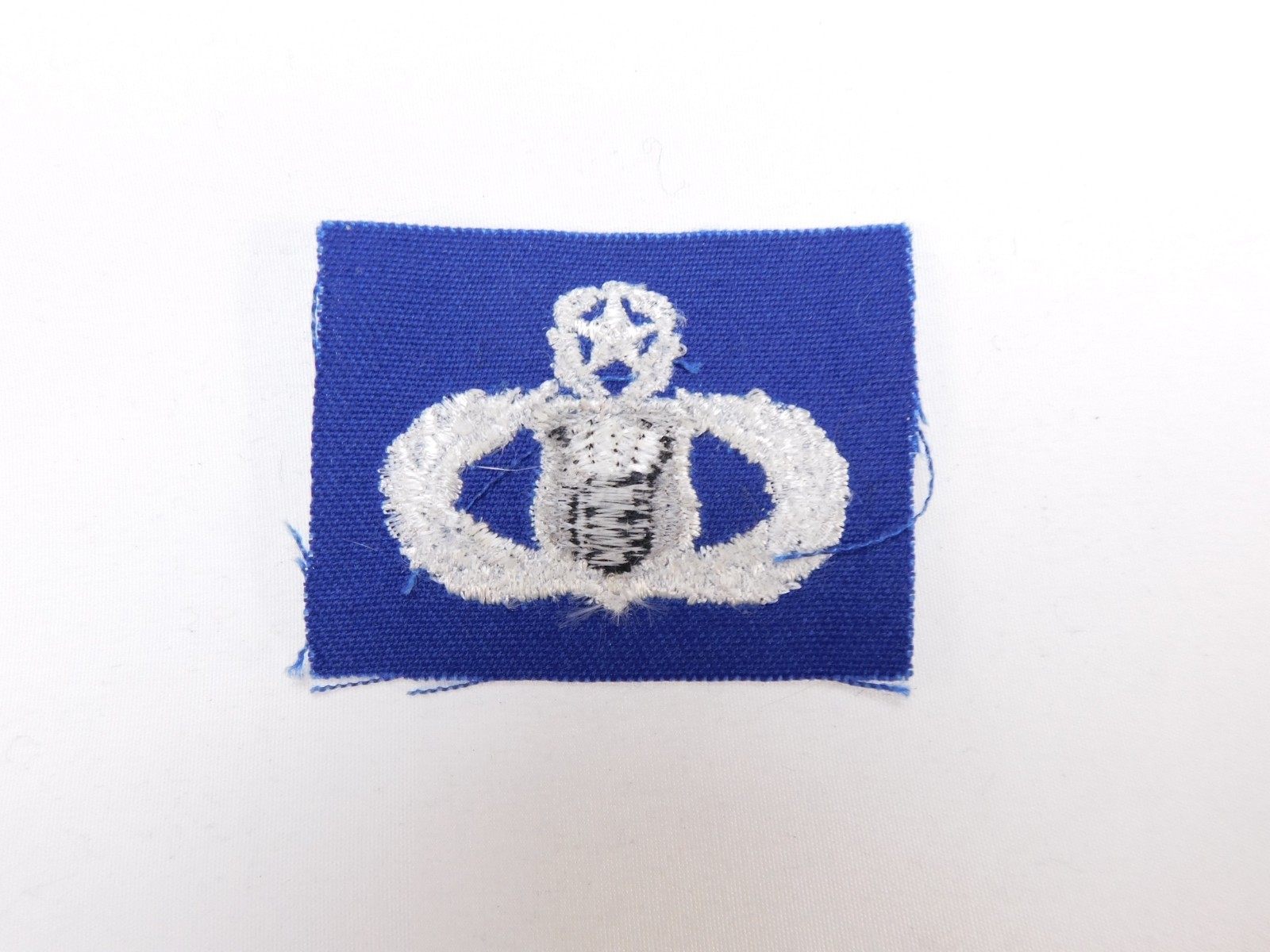 US Air Force USAF Master Air Traffic Controller Royal Blue Twill Patch