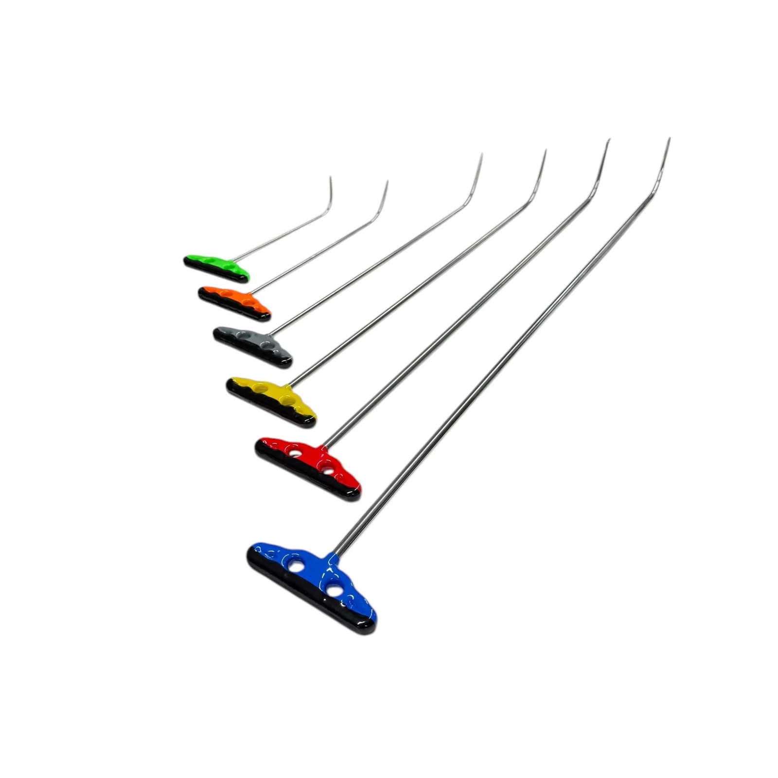 Elvora Edition 6-Piece Sharp Tip Single Bend White Steel PDR Tools – Paintless