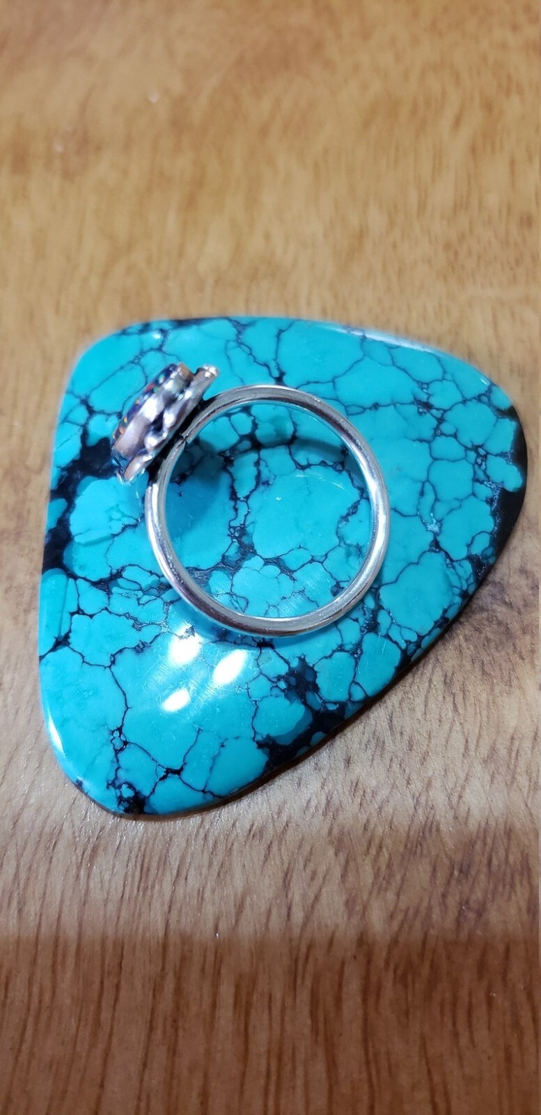 Black Fire Opal Ring 925 Sterling Silver Ring Women Statement Ring Gift For Her