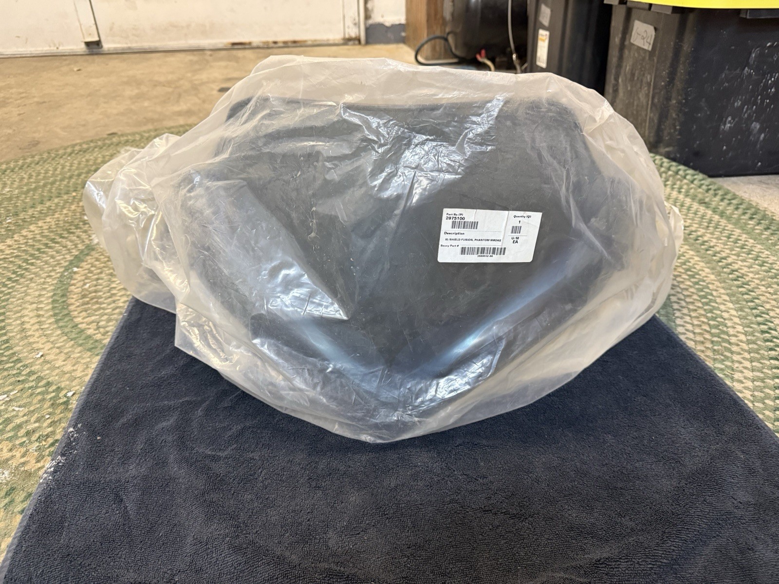 Polaris Fusion Smoked Windshield 2875100 New