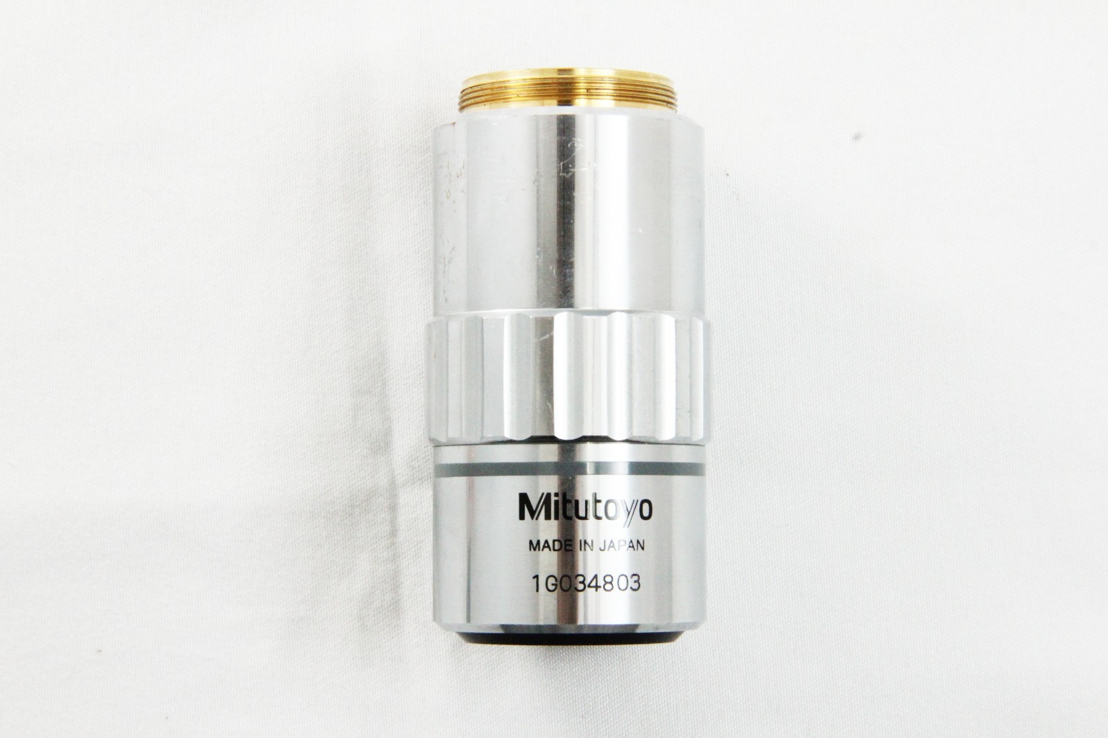 Mitutoyo M Plan Apo 2x 0.055 Infinity / 0 Microscope Objective Lens Tested #5752