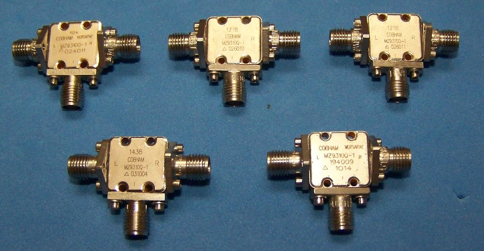 One triple balanced mixer 2-18GHz RF/L.O. .03-5+GHz IF L.O. 10dBm double 5-10GHz
