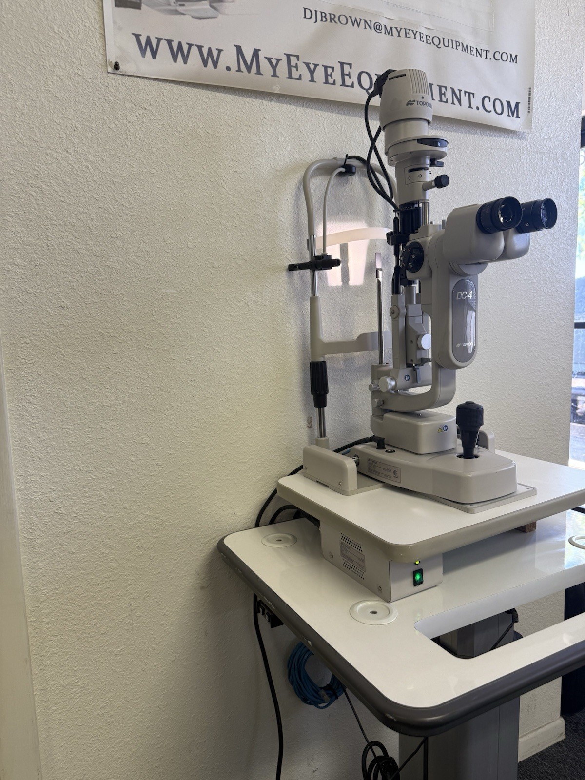 Topcon SL D7 With DC-4 Camera Attachment