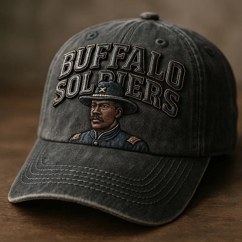 Buffalo Soldiers Vintage Cap | US Anniversary Commemorative Hat
