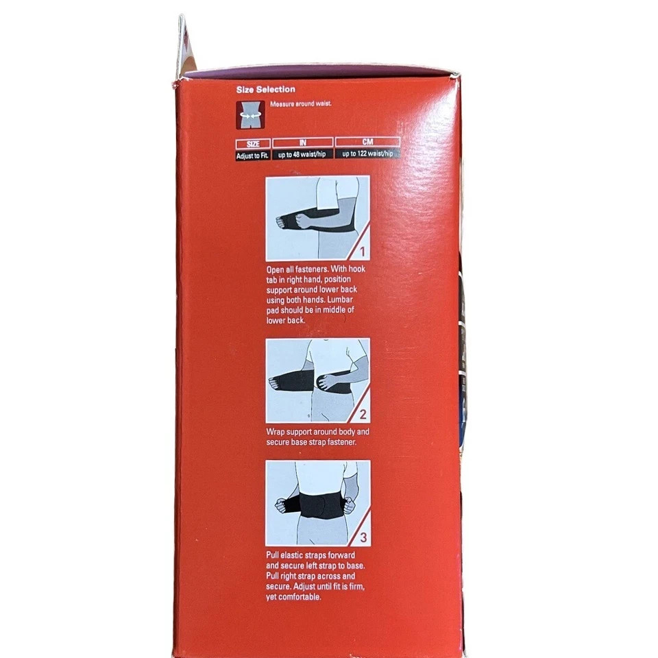 ACE Deluxe Back Stabilizer With Lumbar Support Adjustable Helps with Herniated