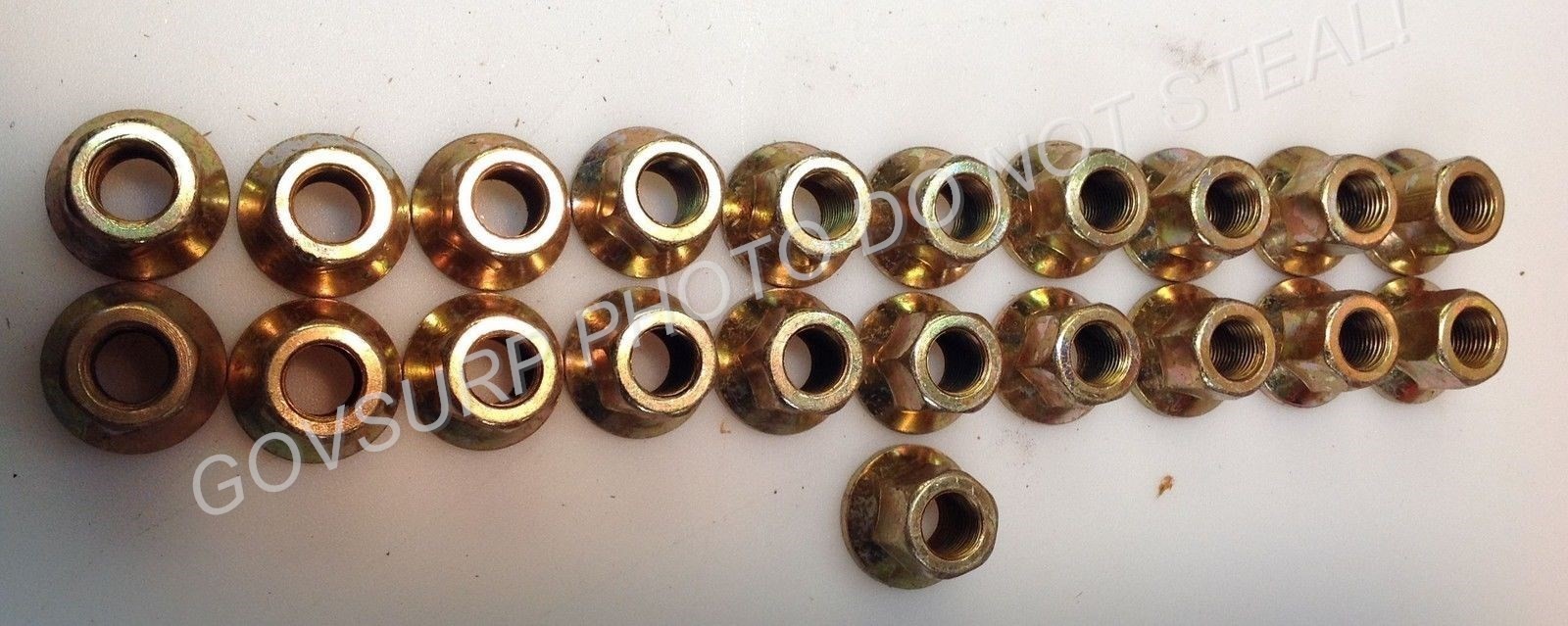 LUG NUT SET M151A2 MUTT (21EA) PN# 11630595 NSN: 5310-00-177-1329