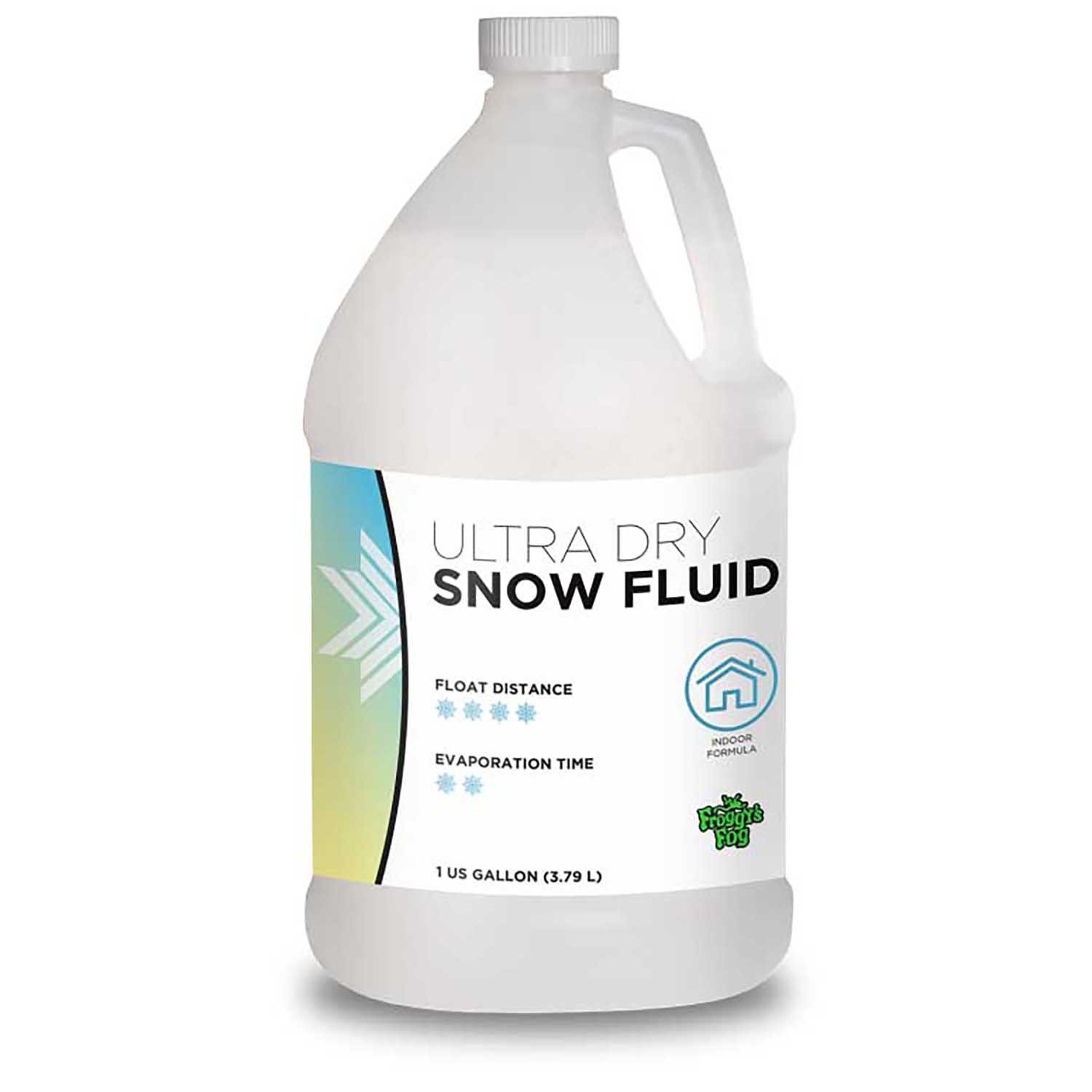 Froggy's Fog ULTRA DRY NO ODOR Snow Juice Machine Fluid - Froggys Flakes ULTRA