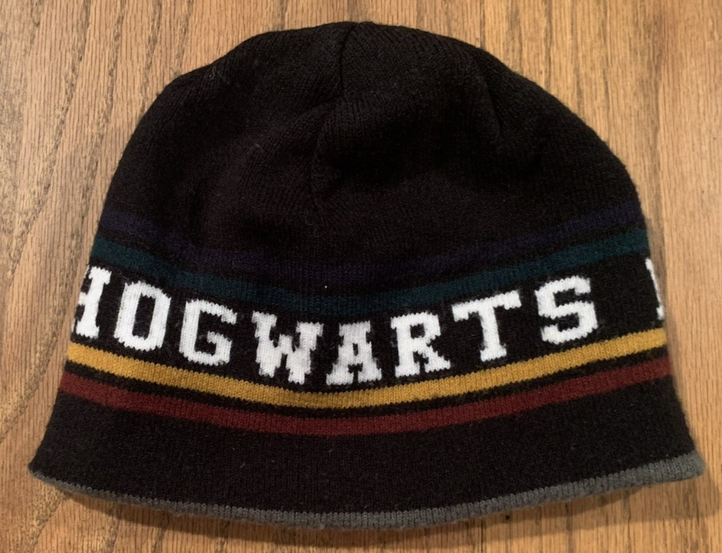 Toddler Harry Potter Hogwarts Beanie/Winter Hat Black Knit
