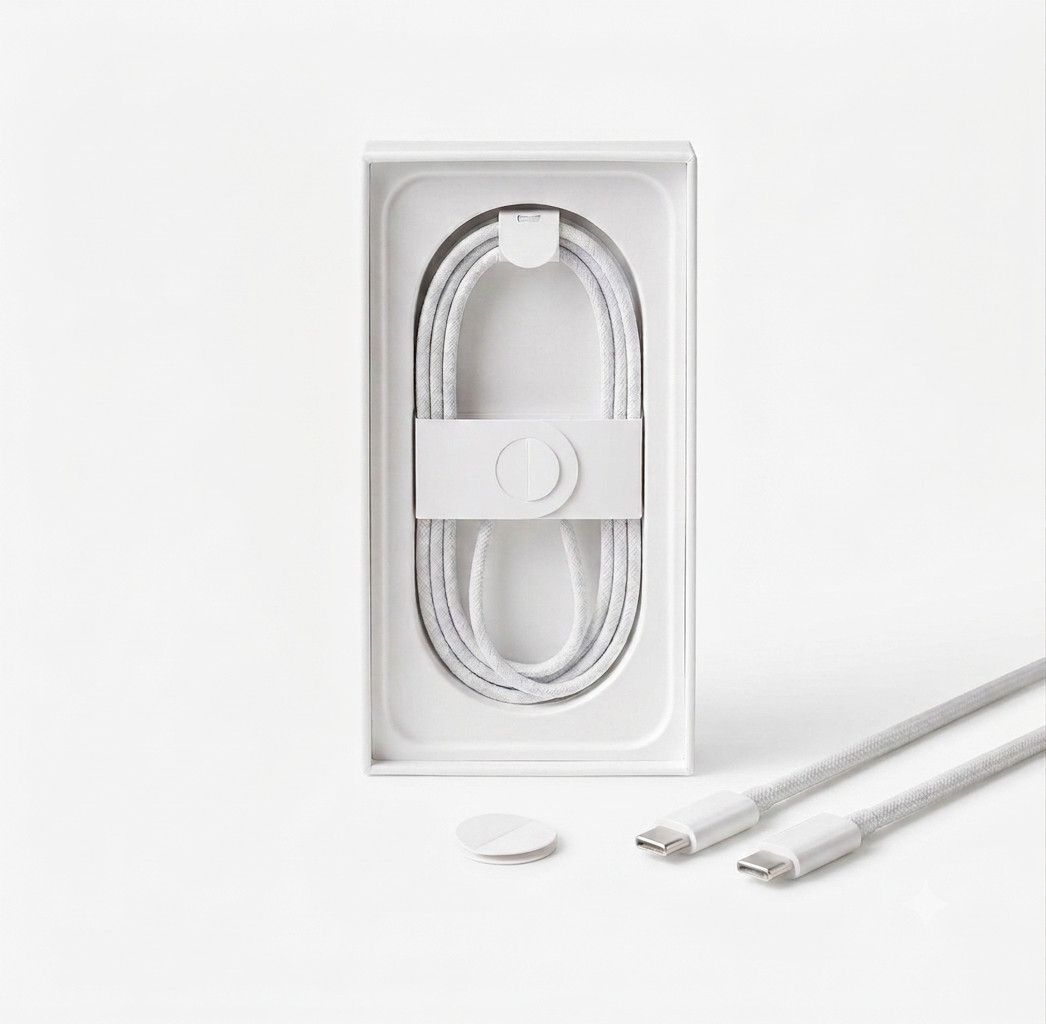 [100% Genuine OEM] Apple USB-C Woven Fast Charge Cable (iPhone 15/16/17 Pro Max)
