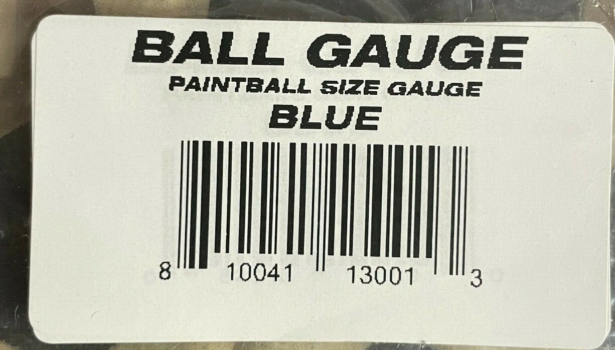 NEW Exalt Ball Sizer - Blue