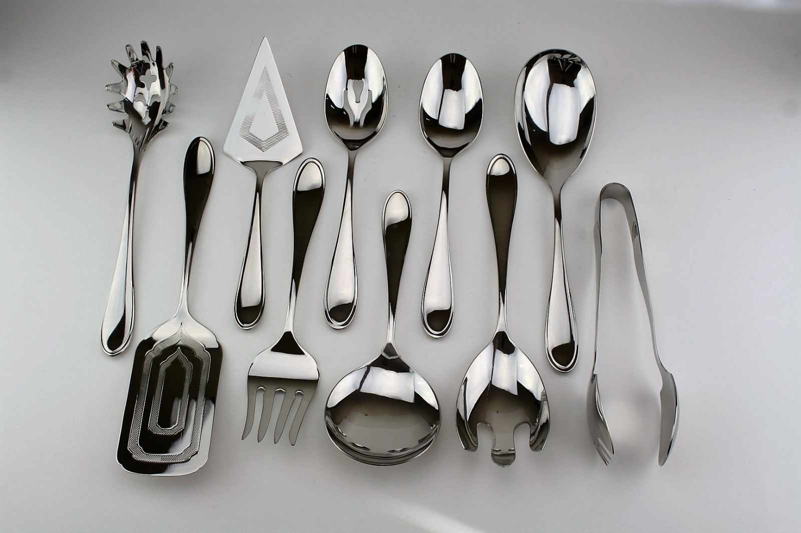 Yamazaki Austen 18/10 Stainless Oversize Flatware Serving Pieces Your Choice