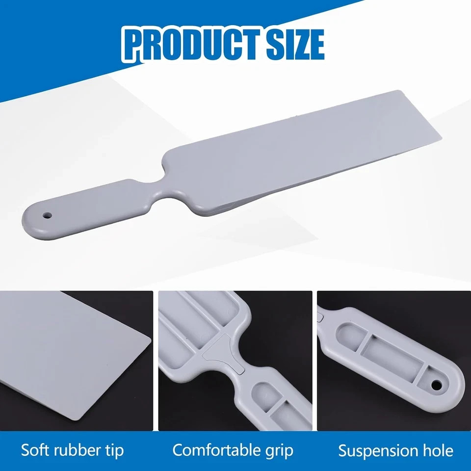 2PCS Car Bulldozer Squeegee, Long Handle Tint Tools, Scrubber Bulldozer Squeegee