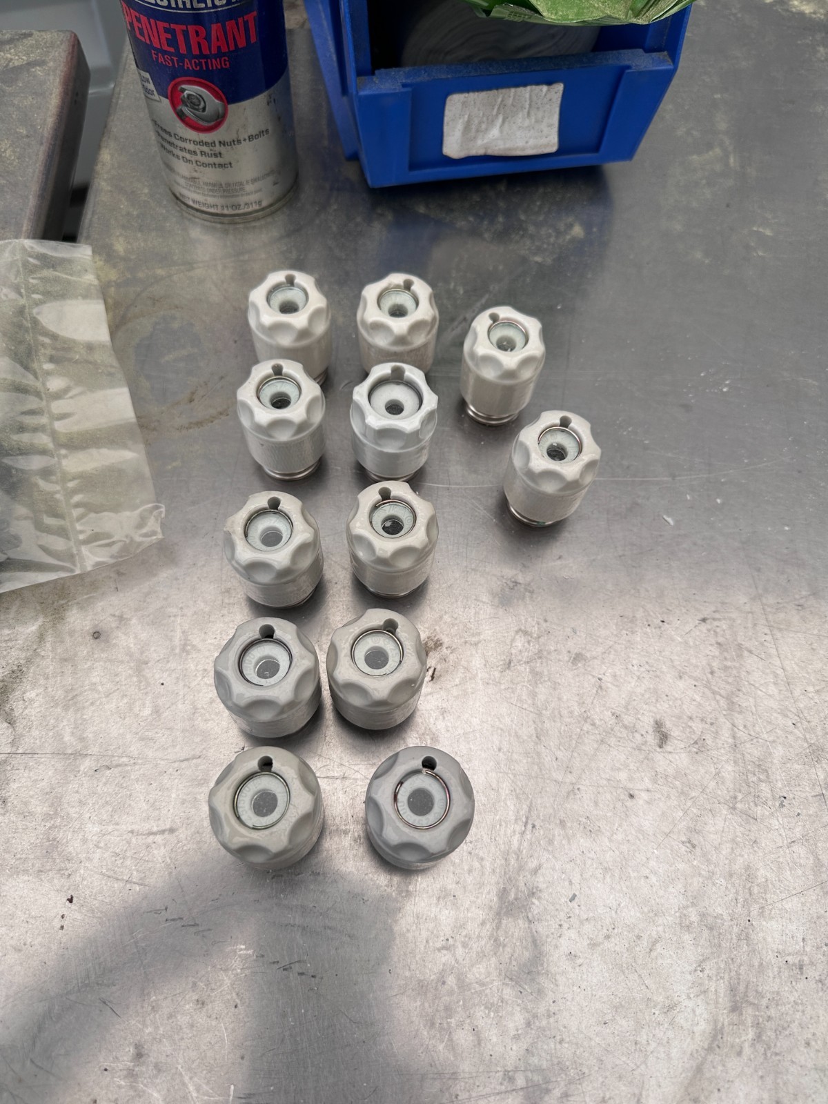 25/500 D-system screw cap - (Lot of 12)