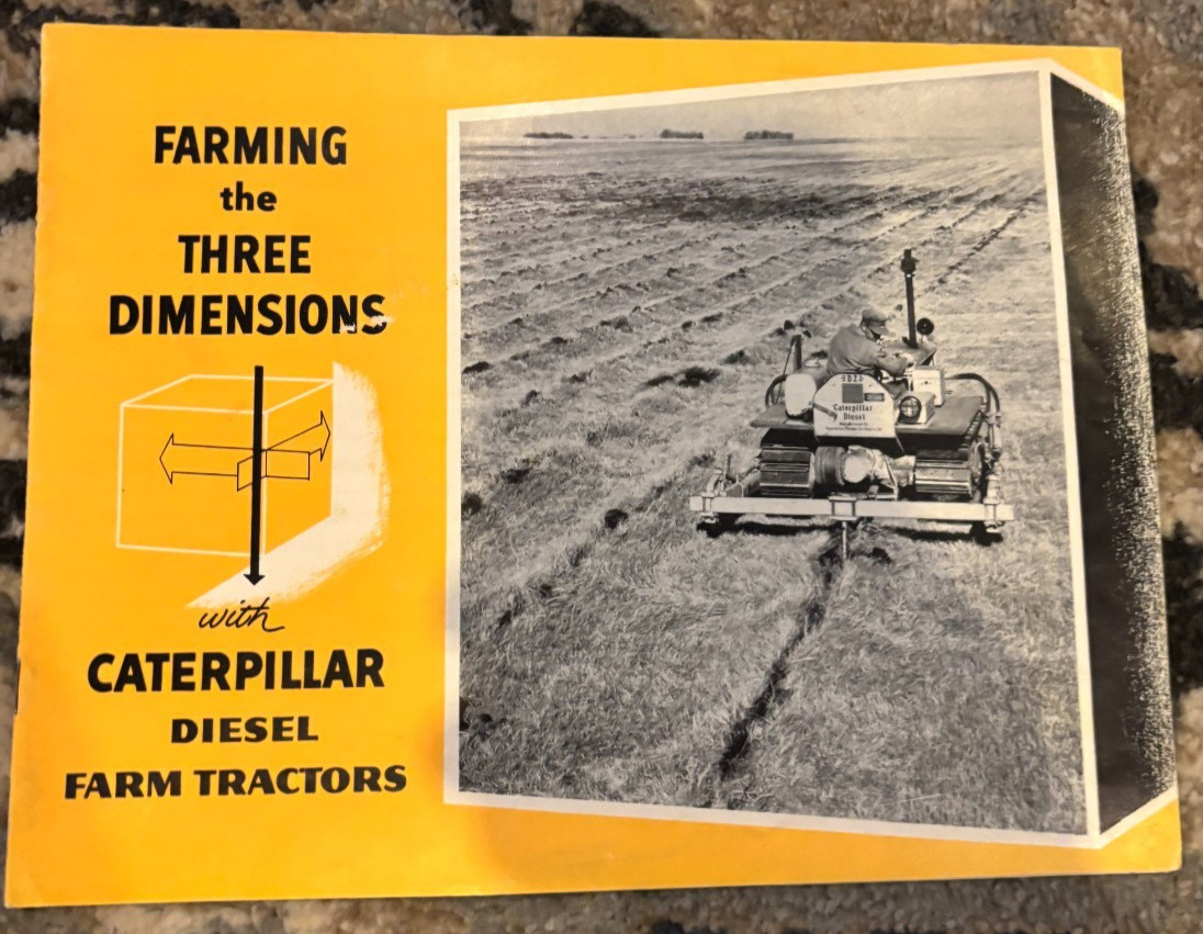 Caterpillar CAT Farming The Three Dimensions With Diesel Farm Tr Brochure AMIL26