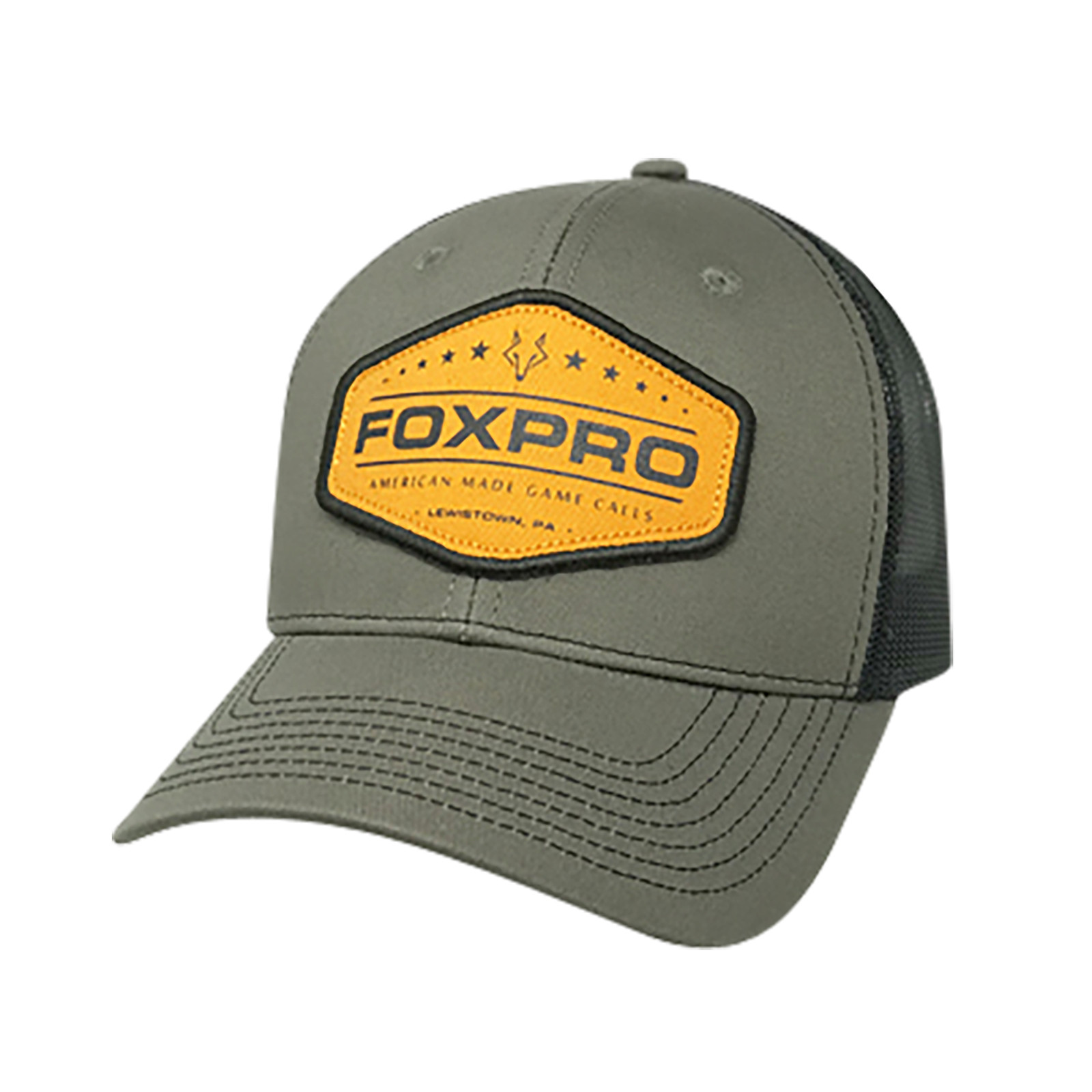 Foxpro Campfire Olive Green / Black Structured Men's Hat - HATFXPC