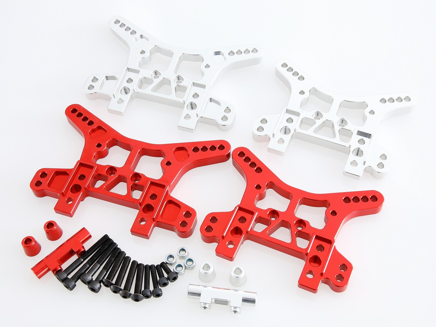 GTB CNC Aluminum Front Rear Shock Tower Mount for LOSI DBXL 1.0 DBXL-E 1.0 MTXL