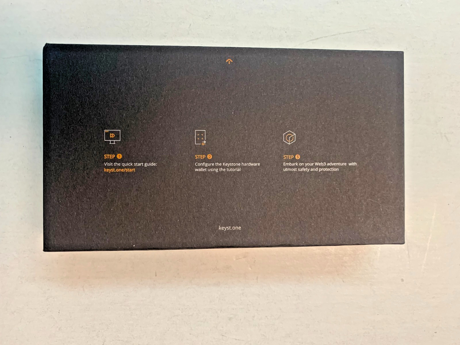 Keystone 3 Pro Cryptocurrency Hardware Wallet Dark Gray, Model KV032