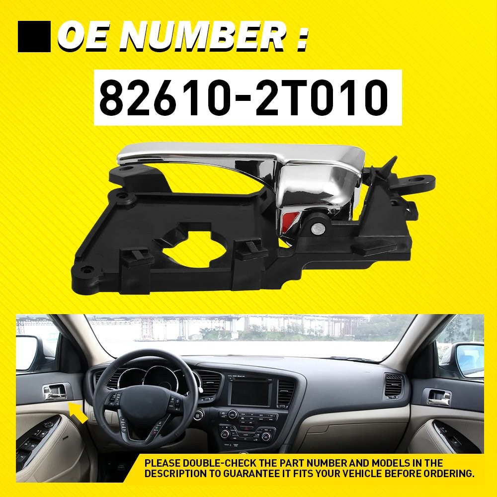 Front Left Driver Side Inner Interior Door Handle For Kia Optima 2011 2012 2013