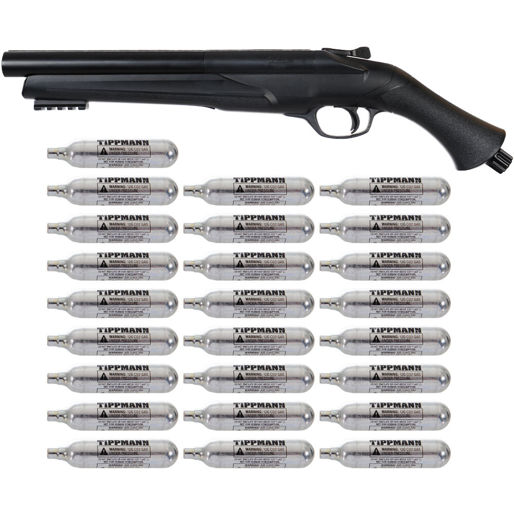 NEW T4E .68 Cal HDS 16 Joule Paintball Shotgun Basic Package Kit #2 - Black