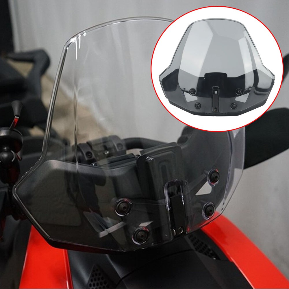 Adjustable Tinted Windscreen For Can-Am Ryker 600 900 2019-2024 Deflector