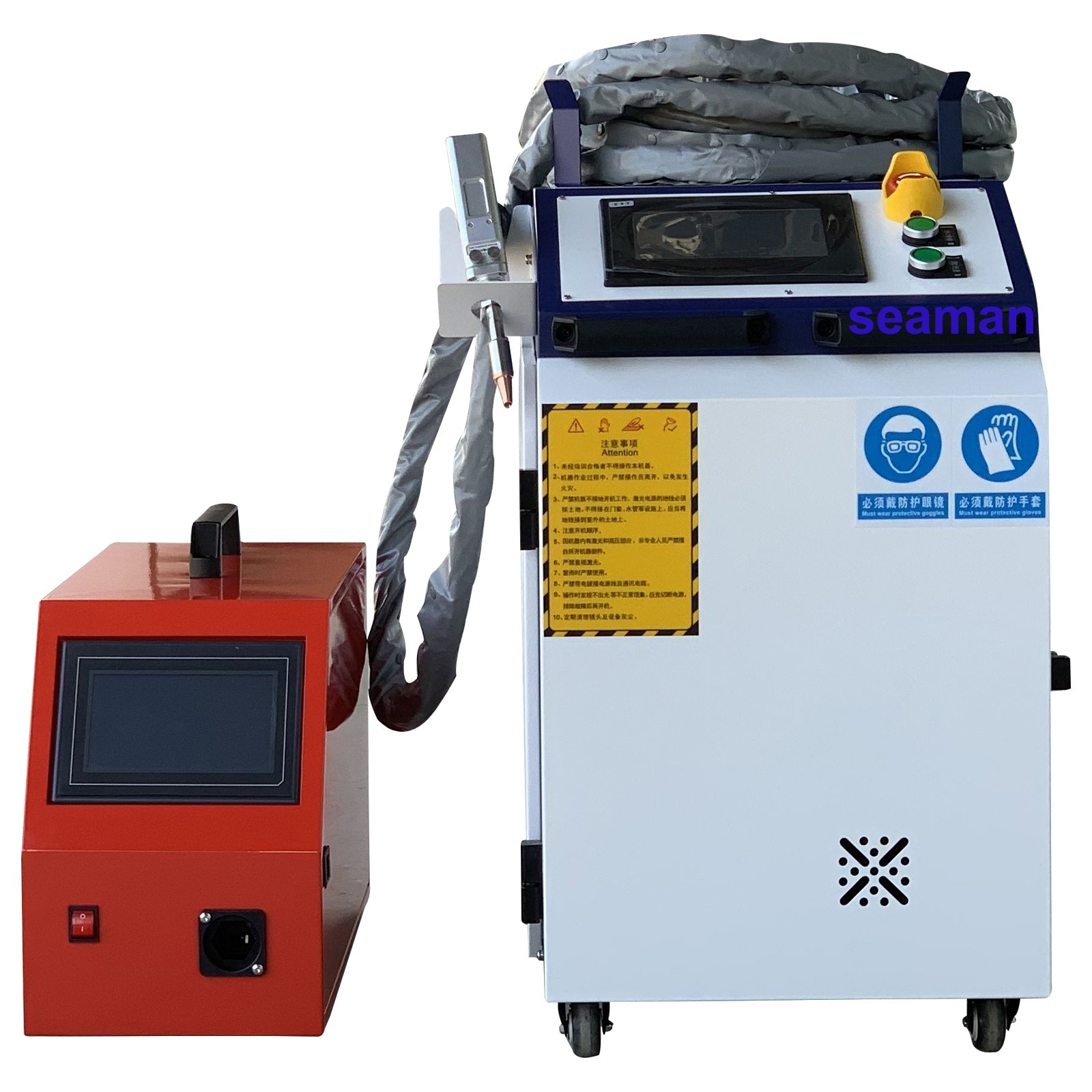US 3000W Raycus 4 in 1 Laser Welder Machine Welding/Cutting/ Cleaning/Weld Seams
